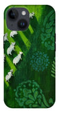 Goats in a Field - Phone Case