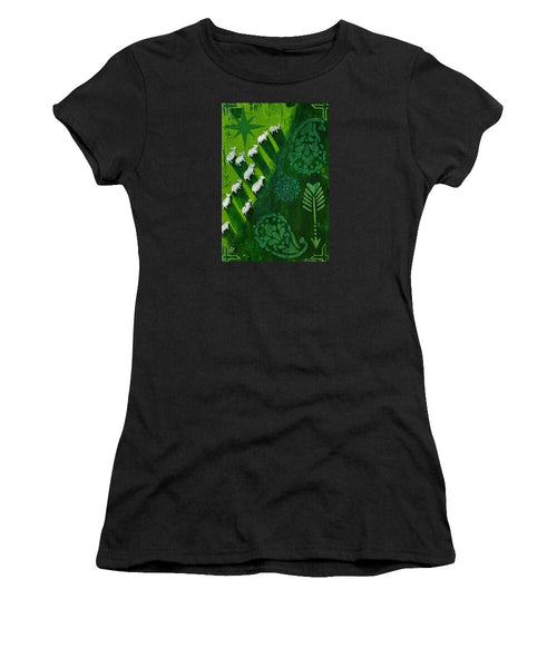 Goats in a Field - Women's T-Shirt
