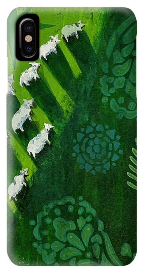 Goats in a Field - Phone Case