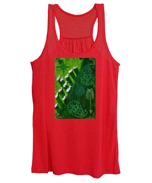 Goats in a Field - Women's Tank Top