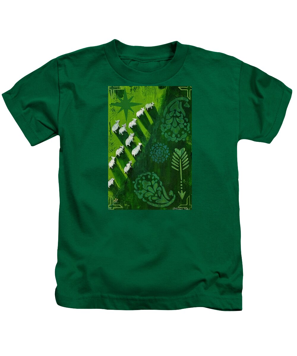 Goats in a Field - Kids T-Shirt