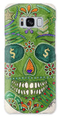 Green Machine Skull Drawing/Doodle - Phone Case