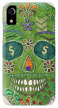 Green Machine Skull Drawing/Doodle - Phone Case