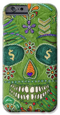 Green Machine Skull Drawing/Doodle - Phone Case