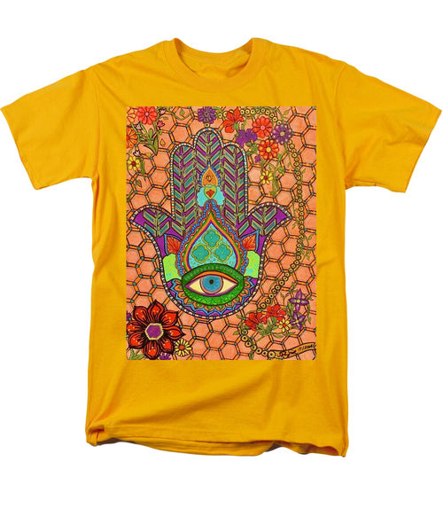 Hamsa Protection - Men's T-Shirt  (Regular Fit)