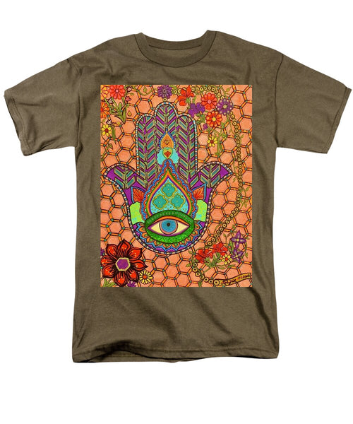 Hamsa Protection - Men's T-Shirt  (Regular Fit)