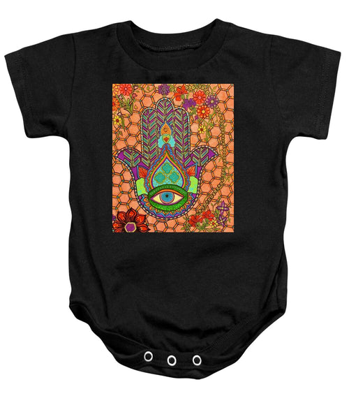 Hamsa Protection - Baby Onesie