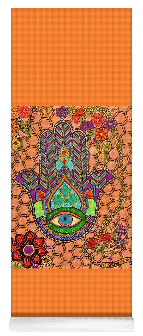 Hamsa Protection - Yoga Mat