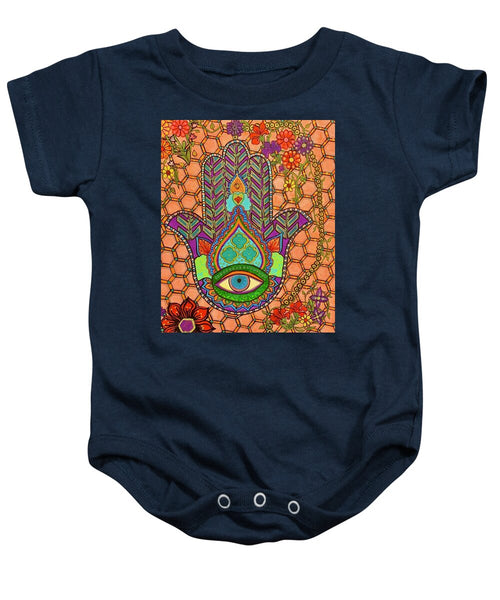 Hamsa Protection - Baby Onesie