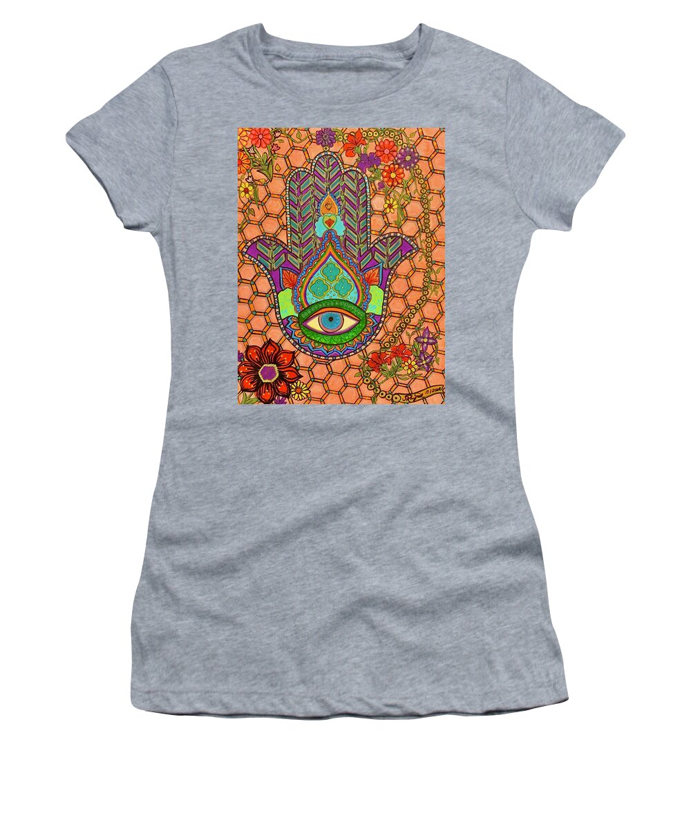 Hamsa Protection - Women's T-Shirt
