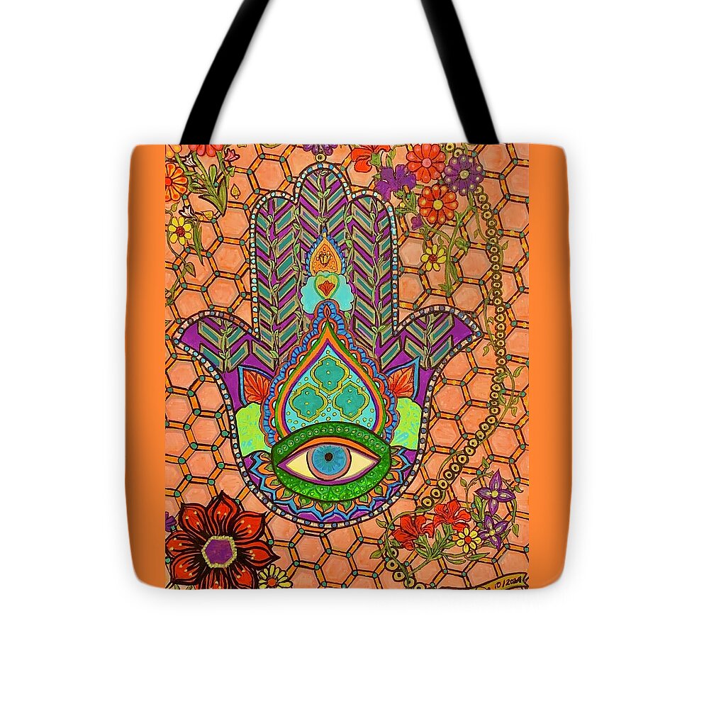 Hamsa Protection - Tote Bag