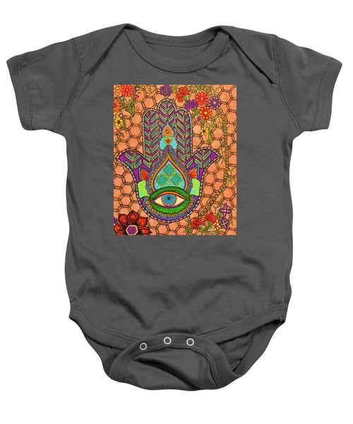 Hamsa Protection - Baby Onesie