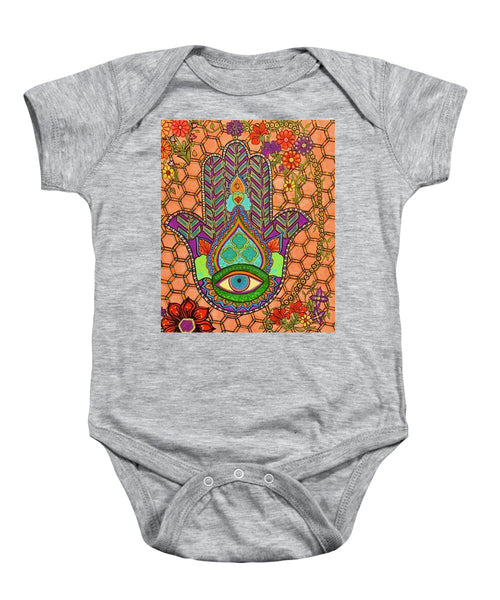 Hamsa Protection - Baby Onesie