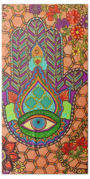Hamsa Protection - Bath Towel