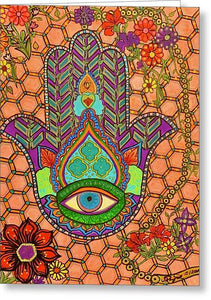 Hamsa Protection - Greeting Card