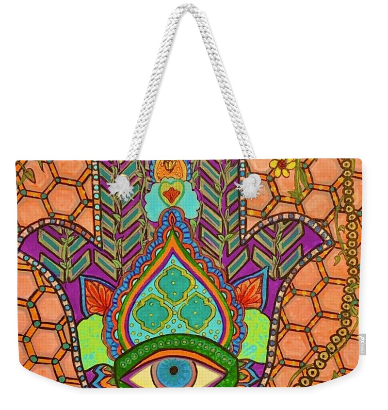 Hamsa Protection - Weekender Tote Bag