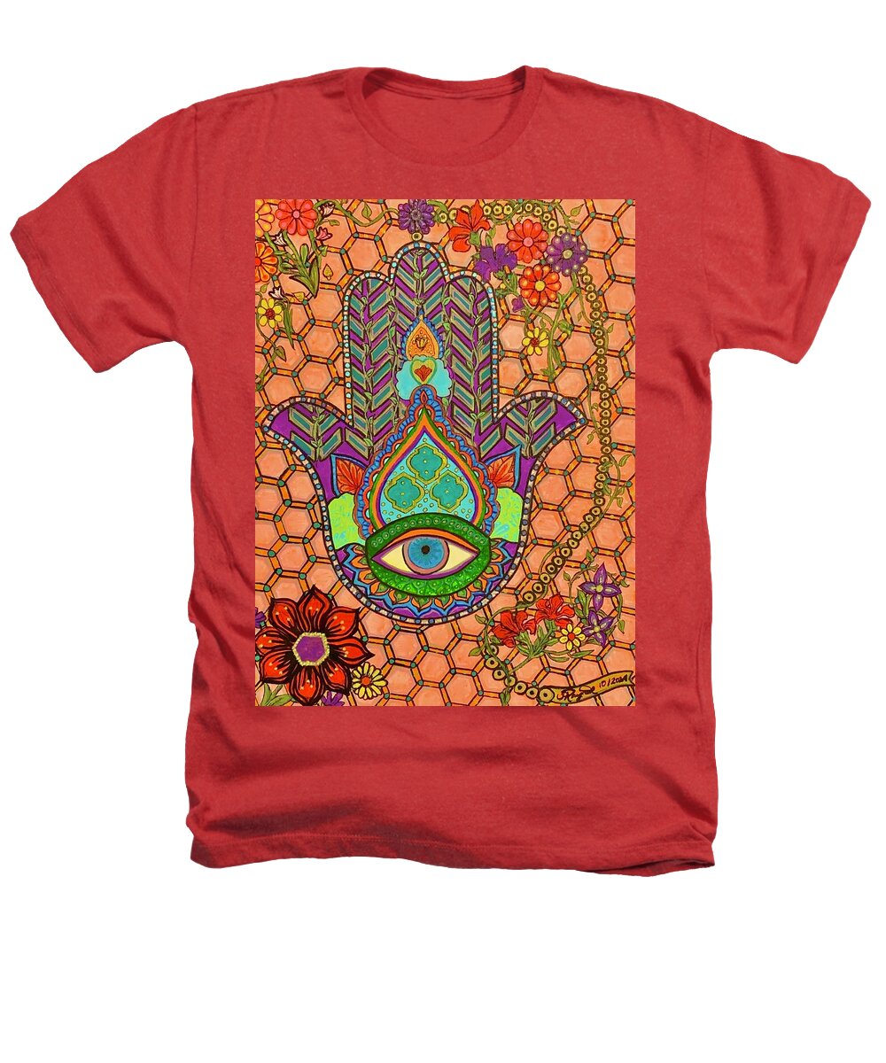 Hamsa Protection - Heathers T-Shirt