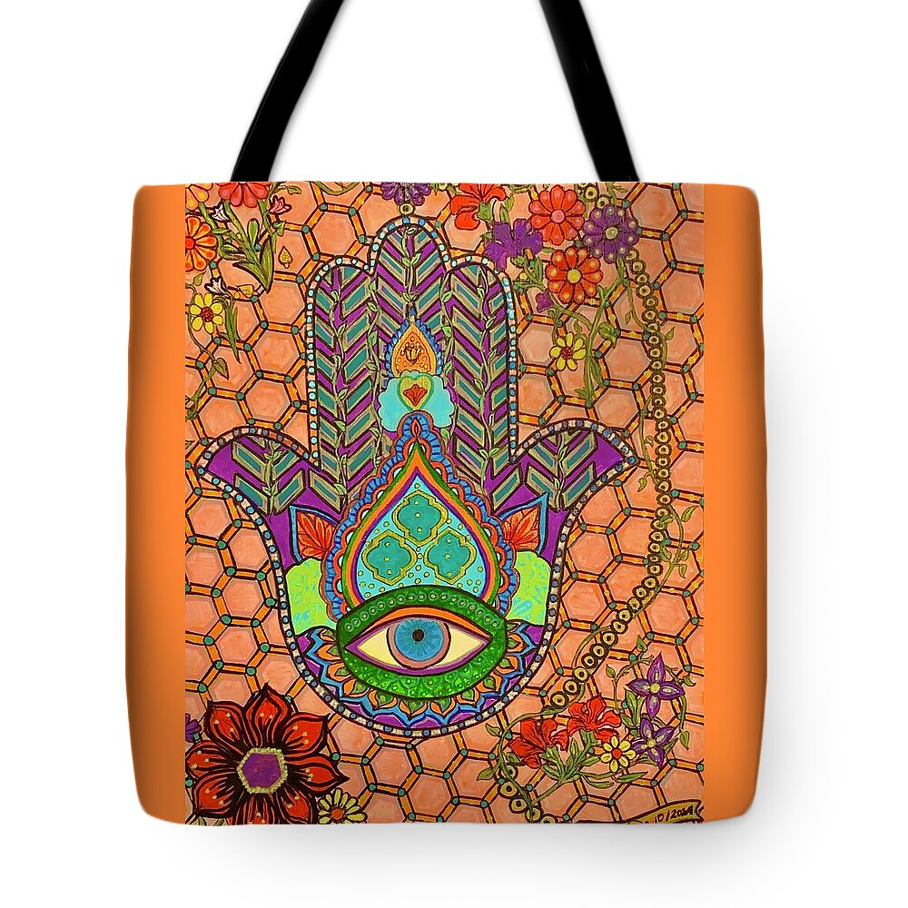 Hamsa Protection - Tote Bag