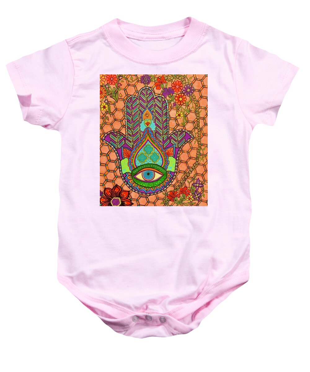 Hamsa Protection - Baby Onesie