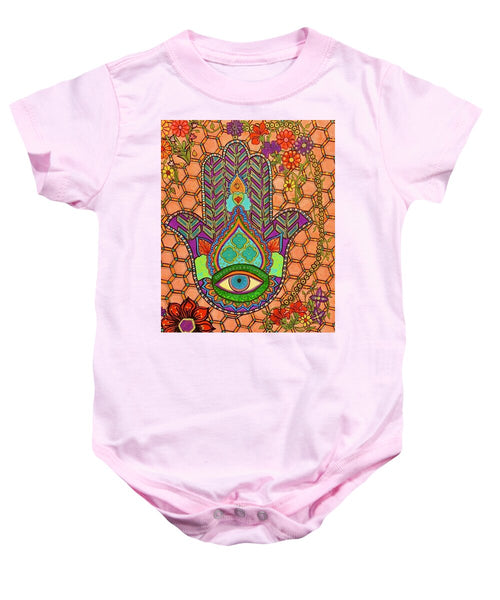 Hamsa Protection - Baby Onesie