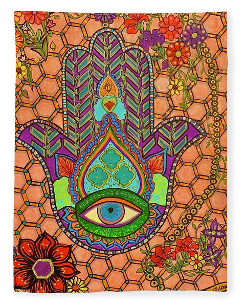 Hamsa Protection - Blanket
