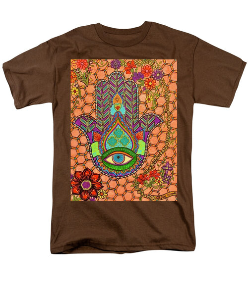 Hamsa Protection - Men's T-Shirt  (Regular Fit)