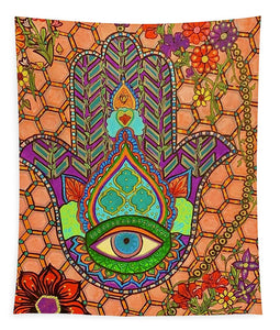 Hamsa Protection - Tapestry