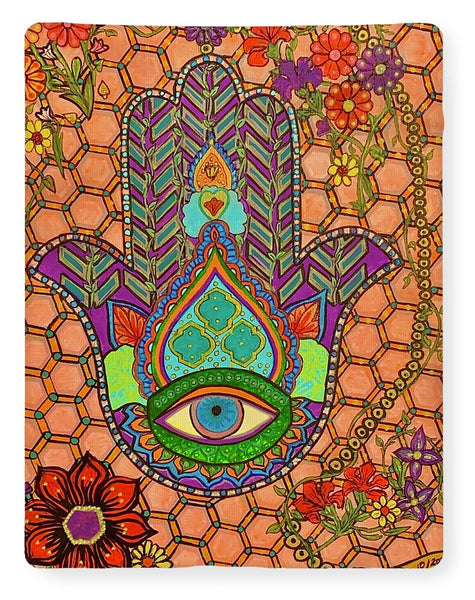 Hamsa Protection - Blanket