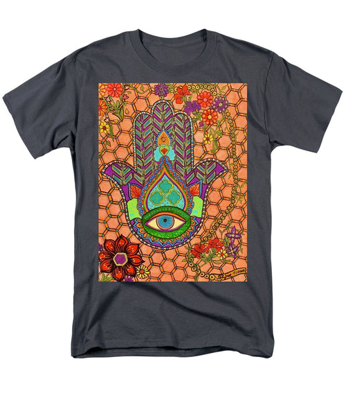 Hamsa Protection - Men's T-Shirt  (Regular Fit)