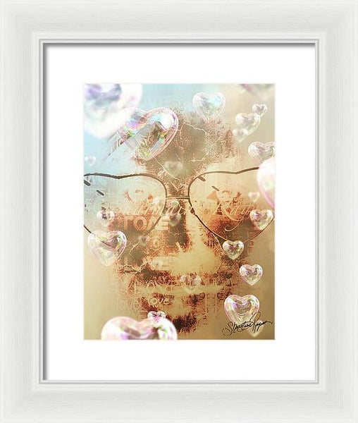 I Love You - Framed Print