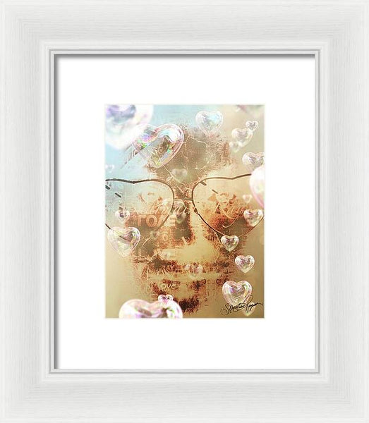 I Love You - Framed Print