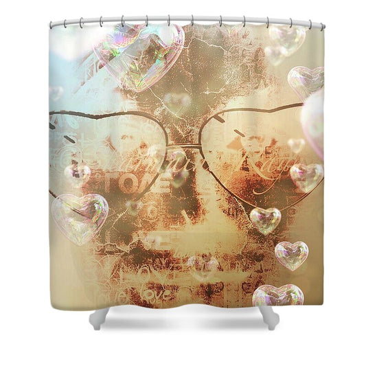 I Love You - Shower Curtain