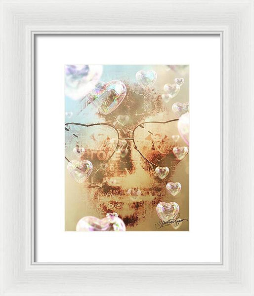 I Love You - Framed Print