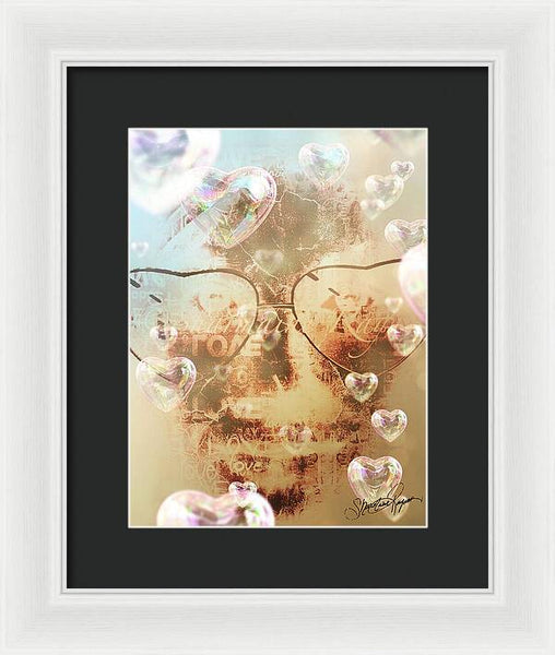 I Love You - Framed Print