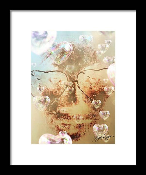 I Love You - Framed Print