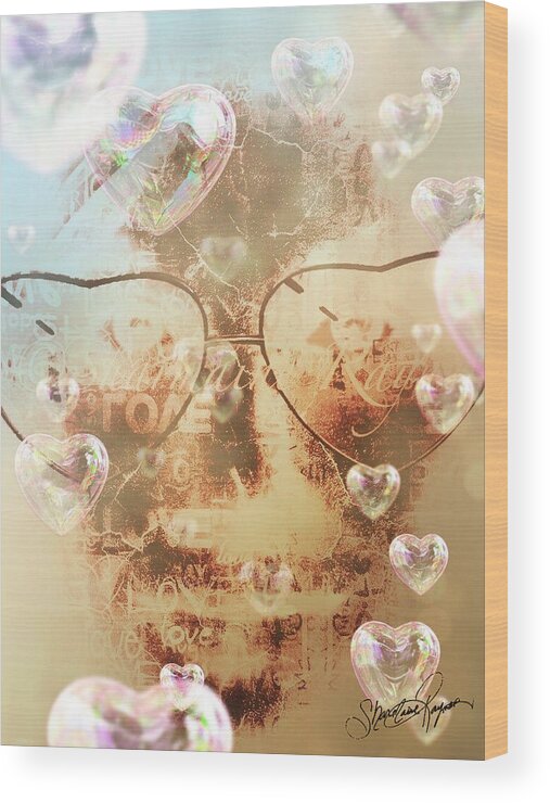 I Love You - Wood Print