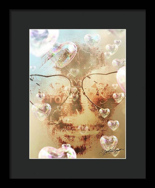 I Love You - Framed Print
