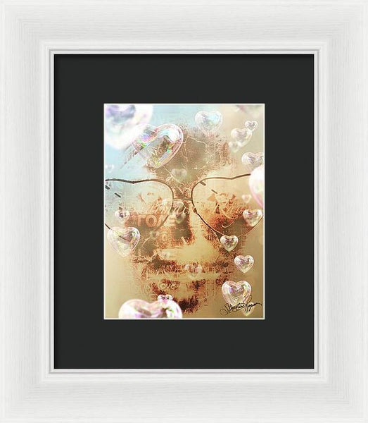 I Love You - Framed Print