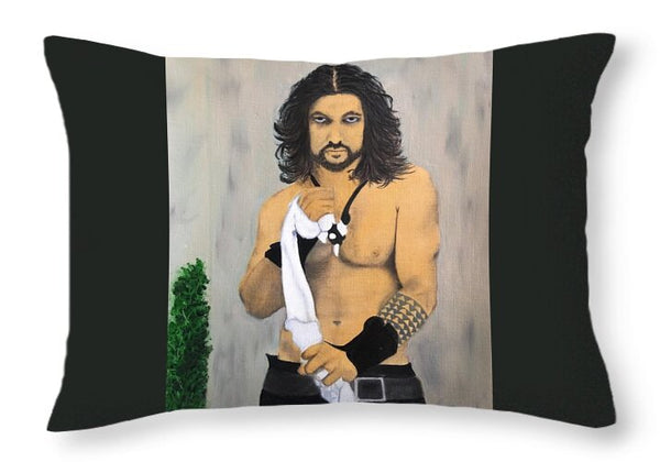 Jason Momoa - Throw Pillow