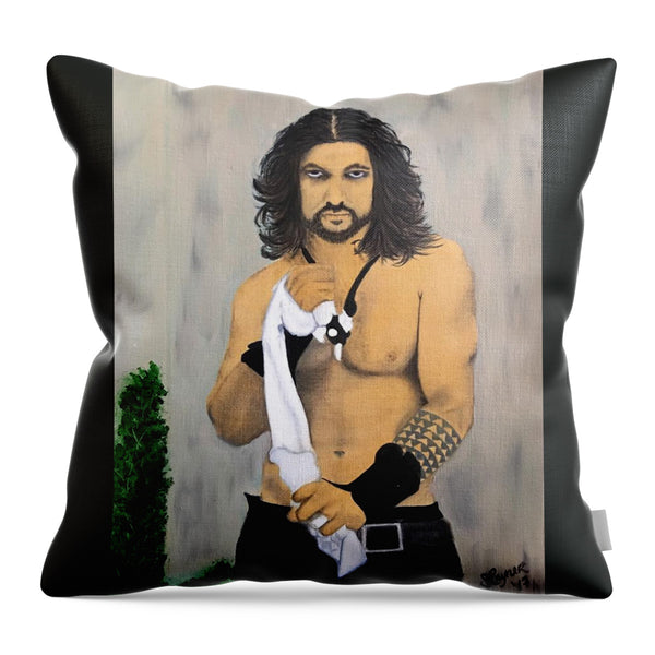 Jason Momoa - Throw Pillow