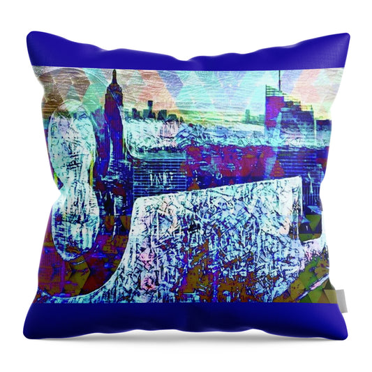 Key to New York - Throw Pillow