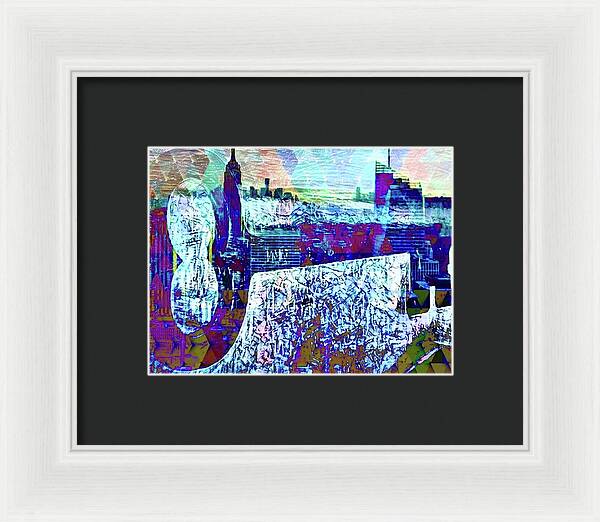 Key to New York - Framed Print