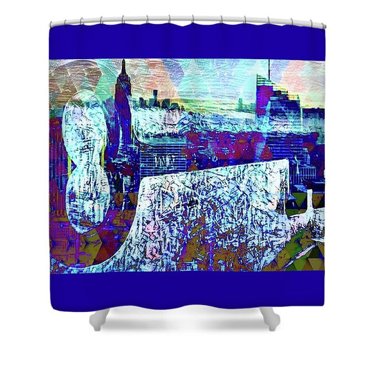 Key to New York - Shower Curtain
