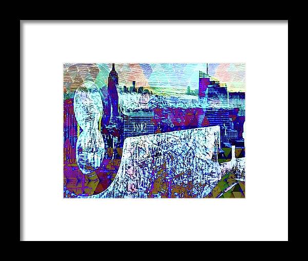 Key to New York - Framed Print