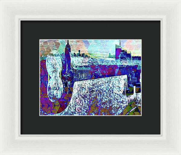 Key to New York - Framed Print