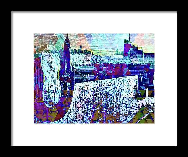 Key to New York - Framed Print