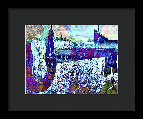 Key to New York - Framed Print