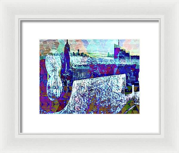 Key to New York - Framed Print