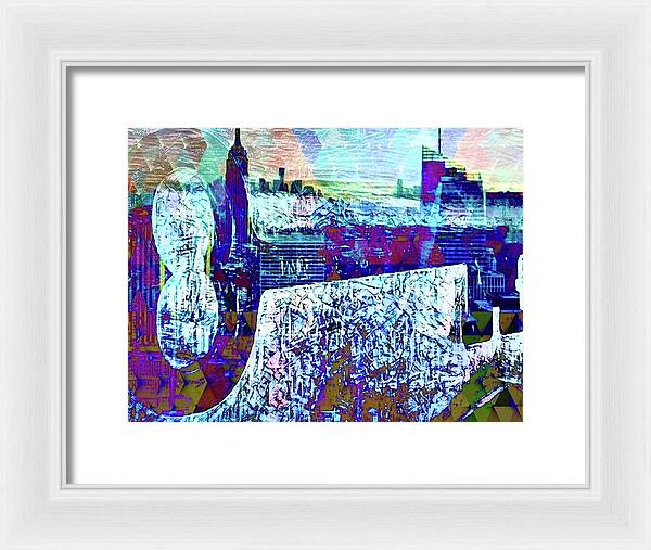 Key to New York - Framed Print