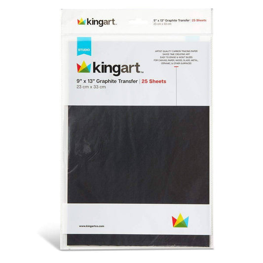 Graphite Transfer Paper 9” x 13” - 25 Sheets